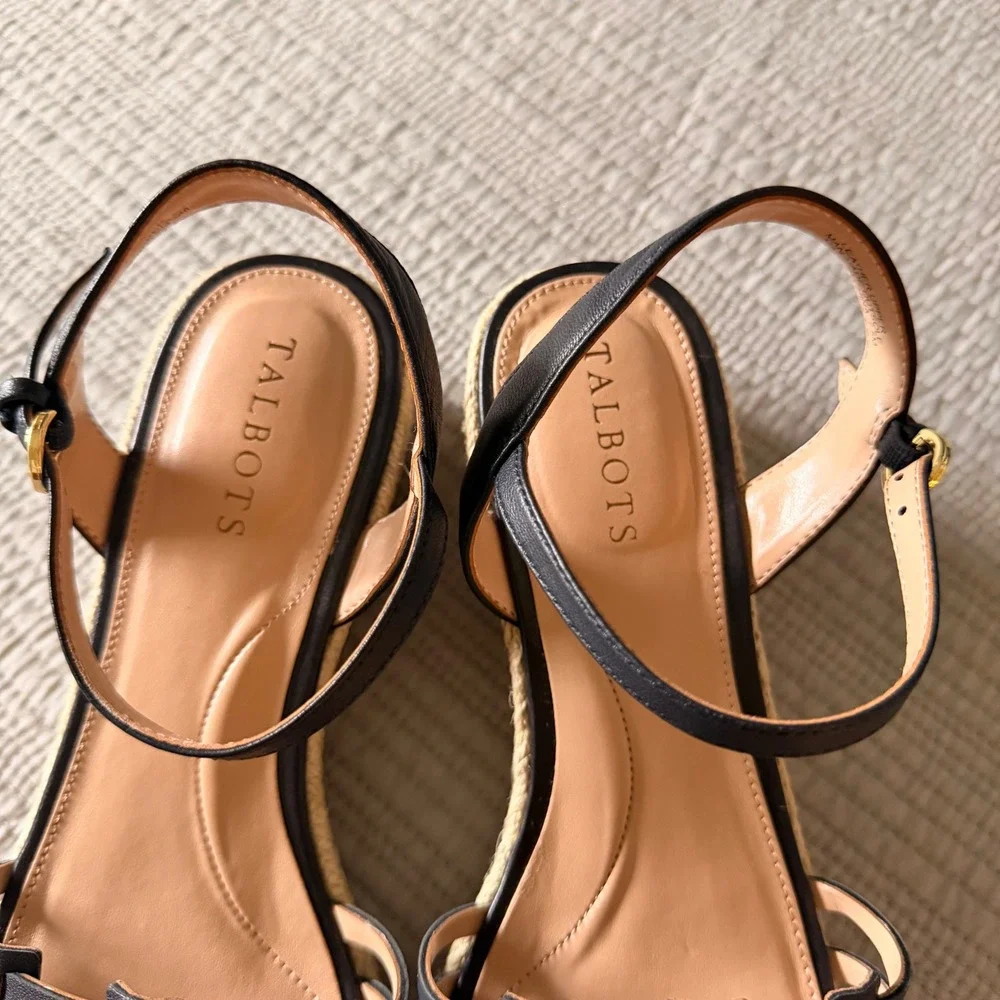 Talbots woven leather